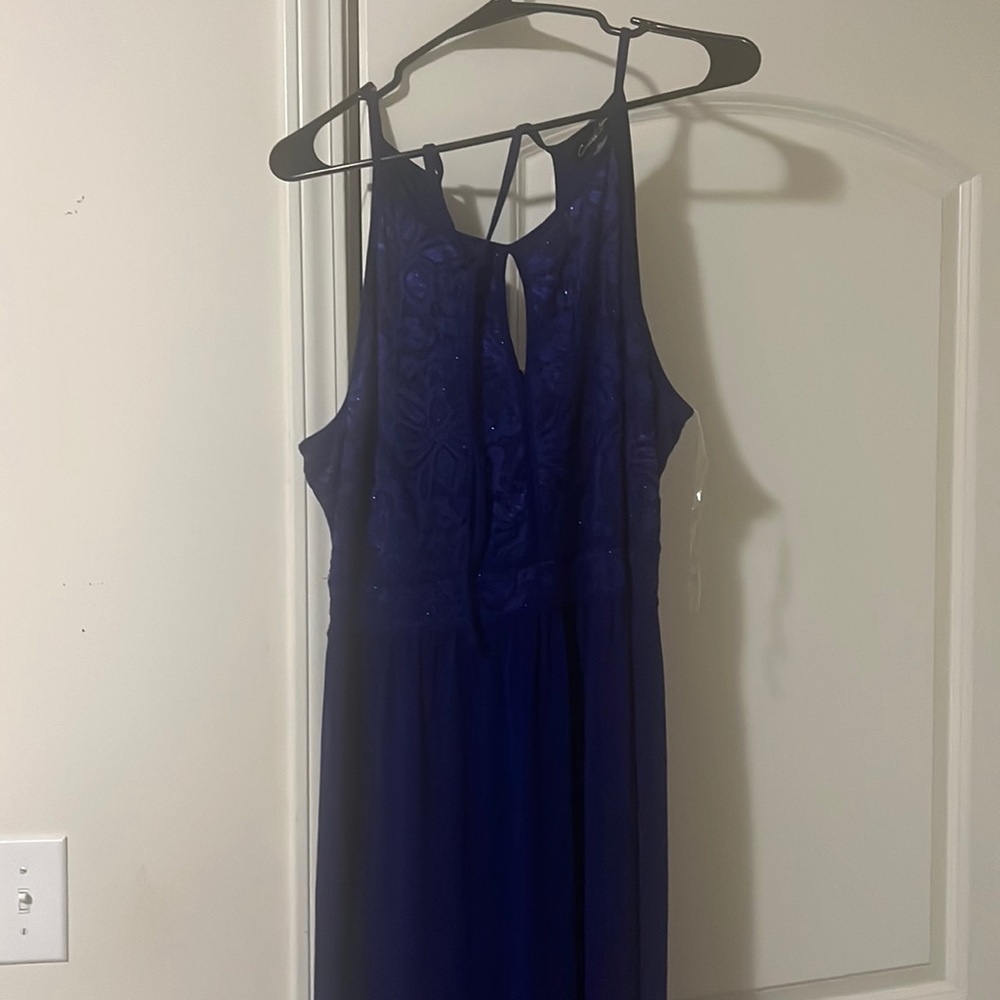 Blue dress
